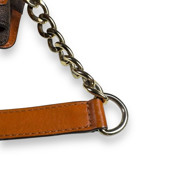 Michael Kors Hamilton Logo Satchel - Picture 11 of 16